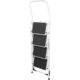 Scara otel, 4 trepte, max 150 kg, 0.93 m, Strend Pro - imagine 5
