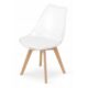 Scaun bucatarie/living, Artool, Mark, PP, lemn, transparent, 49x42x82.5 cm - imagine 7