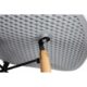 Scaun stil scandinav, PP, lemn, gri, 45x56x77 cm, Cava - imagine 6