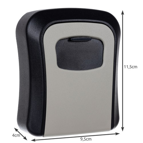 Seif pentru chei Lockbox Malatec cifru mecanic 120 x 90 mm otel 3