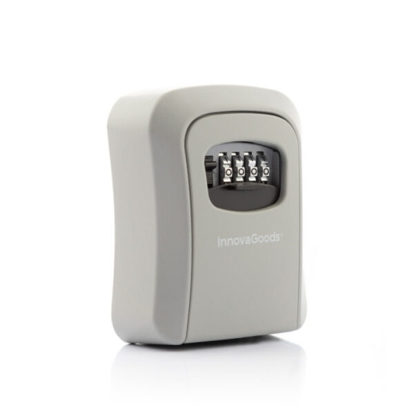 Seif pentru chei Lork Innovagoods Lockbox, cifru mecanic, 113 x 85 mm, metal - imagine 1