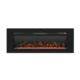 Semineu Electric 3D Luxe Fire incorporabil sau de perete cu Sunet busteni, Smart WIFI, 122 cm, 7 teme de culoare, Functie incalzire, Telecomanda, Timer, 1800W - imagine 9