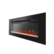 Semineu Electric 3D Luxe Fire incorporabil sau de perete cu Sunet busteni, Smart WIFI, 122 cm, 7 teme de culoare, Functie incalzire, Telecomanda, Timer, 1800W - imagine 3