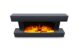 Semineu Electric Luxe Fire 3D cu Sunet busteni, Smart WIFI, 7 teme de culoare, Functie incalzire, Telecomanda, Timer, 1000W/ 2000W, Gri - imagine 8