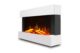 Semineu Electric Luxe Fire Noble 3D, Studio Sound, Smart WIFI, 7 teme de culoare, Functie incalzire, Telecomanda, Timer, 1000W/ 2000W, alb - imagine 2
