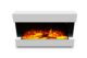 Semineu Electric Luxe Fire Noble 3D, Studio Sound, Smart WIFI, 7 teme de culoare, Functie incalzire, Telecomanda, Timer, 1000W/ 2000W, alb - imagine 5
