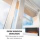 Semineu Electric Luxe Fire Elegance 3D, Studio Sound, Smart WIFI, 132 cm, 7 teme de culoare, Functie incalzire, Telecomanda, Timer, 1000W/ 2000W, alb - imagine 12