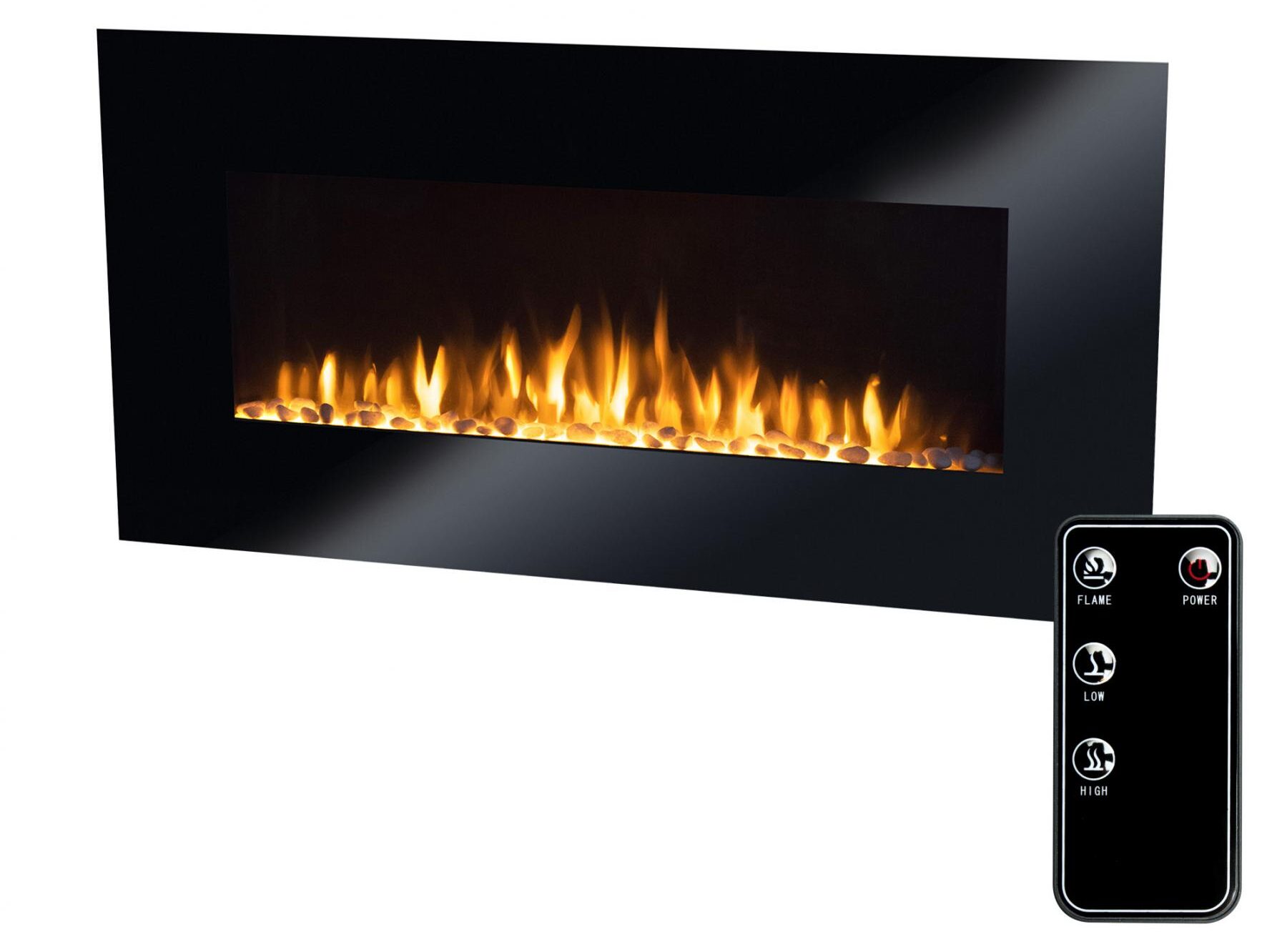 Semineu Electric de perete 3D Home Smart WIFI 7 teme de culoare Functie incalzire Telecomanda Timer 2000W 3 1 e1680724327943