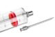 Seringa pentru injectat carnea cu marinada, 3 ace, 50 ml, rosie - imagine 6