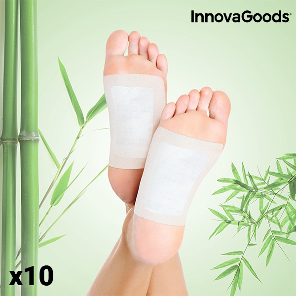 Set 10 Plasturi DetoxifiantI pentru picioare Innovagoods 2