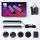 Set 2 buc lampa LED Govee Flow Plus Light Bars, WiFi si Bluetooth, TV Ambient, Alexa si Google Assistant - imagine 7