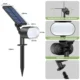Set 2 lampi solare Novostella RGB Inteligente, Bluetooth, Control Aplicatie, sincronizare muzica, Senzor amurg, Panou reglabil - imagine 3