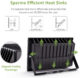 Set 2 proiectoare de podea LED RGB Novostella, Telecomanda, 60W, IP66 Waterproof - imagine 2