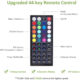 Set 2 proiectoare de podea LED RGB Novostella, Telecomanda, 60W, IP66 Waterproof - imagine 6