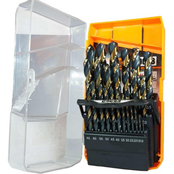 Set 25 burghie pentru metal, HSS, 1-13 mm, Richmann Exclusive - imagine 2