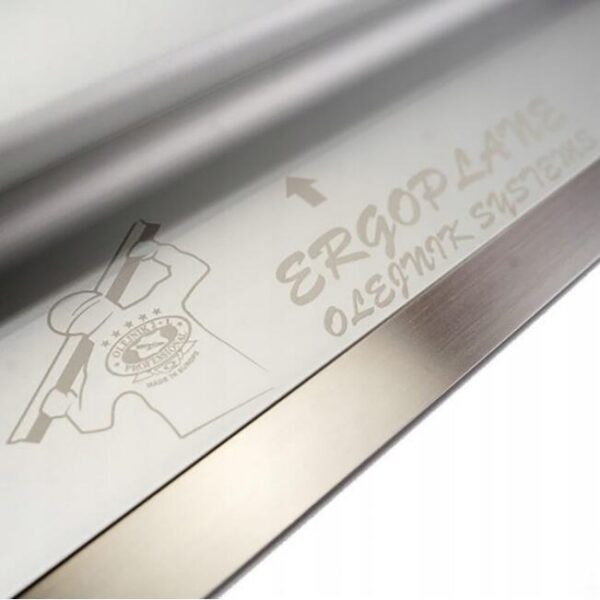 Set 3 gletiere profesionale, inox, 40, 60, 80 cm, Ergoplane - imagine 4