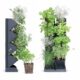 Ghivece decorative de flori, modular, antracit, 4x1 L, set 4 buc, 19.5x11.4x47.5 cm, Mini Cascade - imagine 6