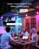 Set 4 proiectoare Govee H7060 RGBICWW LED, Alexa, Google, 24W, Sincronizare muzica, Exterior IP65 waterproof - imagine 8