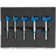 Set 5 burghie pentru lemn, HSS, 15-35 mm, Richmann Exclusive - imagine 5