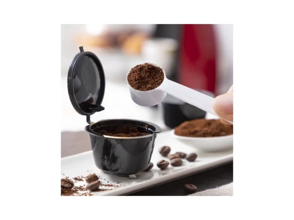 Set Capsule Reutilizabile pentru Cafea Innovagoods Redol – 3 Bucati, Compatibile Dolce Gusto, Include Lingurita si Perie de Curatare - imagine 2