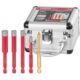 Set burghie diamantate uscate, burghiu de sticla, 5 piese, 6-8-10-12 mm, HEX, Strend Pro Premium - imagine 6