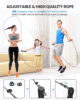 Set coarda pentru sarit Smart Renpho Q001, 4 moduri, Bluetooth, analiza datelor in aplicatie, Adulti, Copii - imagine 5