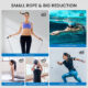 Set coarda pentru sarit Smart Renpho Q001, 4 moduri, Bluetooth, analiza datelor in aplicatie, Adulti, Copii - imagine 8