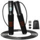 Set coarda pentru sarit Smart Renpho Q001, 4 moduri, Bluetooth, analiza datelor in aplicatie, Adulti, Copii - imagine 10