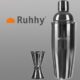 Set complet bartending profesional 6 piese, shaker 700 ml, inox, argintiu - imagine 9