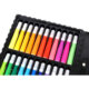 Set complet de Pictura si Desen KIDS PAINTING, roz, 86 de Piese compartimentate in valiza - imagine 3