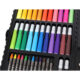 Set complet de Pictura si Desen KIDS PAINTING, roz, 86 de Piese compartimentate in valiza - imagine 4