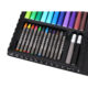 Set complet de Pictura si Desen KIDS PAINTING, roz, 86 de Piese compartimentate in valiza - imagine 5