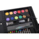 Set complet de Pictura si Desen KIDS PAINTING, roz, 86 de Piese compartimentate in valiza - imagine 7