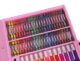 Set creativ pentru desen si pictura, 168 piese, Roz/Multicolor - imagine 10
