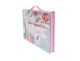 Set creativ pentru desen si pictura, 168 piese, Roz/Multicolor - imagine 3