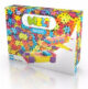 Set de constructie Meli Basic, 600 piese colorate