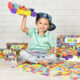 Set de constructie Meli Basic, 600 piese colorate - imagine 4