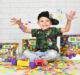 Set de constructie Meli Basic, 600 piese colorate - imagine 5