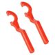 Set de nivelare si aliniere a placilor ceramice, 100 tije tip T refolosibile, distantiere, chei - imagine 2