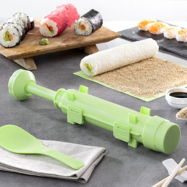 Set de preparat sushi cu retete Suzooka Innovagoods, 3 piese - imagine 2