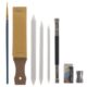 Set desen, schite, cu husa, 72 piese, 21x3.5x30 cm, Malatec - imagine 9