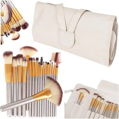 Set pensule machiaj profesional 18 pensule cosmetice Makeup Beauty 2