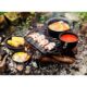 Set pentru gatit cu ceaun, gratar, tigaie, oala, fonta, 6 piese, Perfect Home - imagine 4