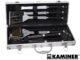 Set ustensile gratar 5 accesorii, otel inoxidabil, carcasa aluminiu, - imagine 2