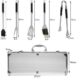 Set ustensile gratar 5 accesorii, otel inoxidabil, carcasa aluminiu, - imagine 3
