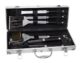 Set ustensile gratar 5 accesorii, otel inoxidabil, carcasa aluminiu, - imagine 4