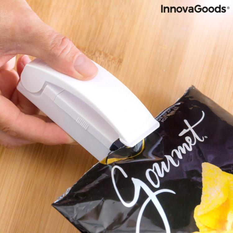Sigilator de pungi cu magnet pentru frigider Magseal Innovagoods 7