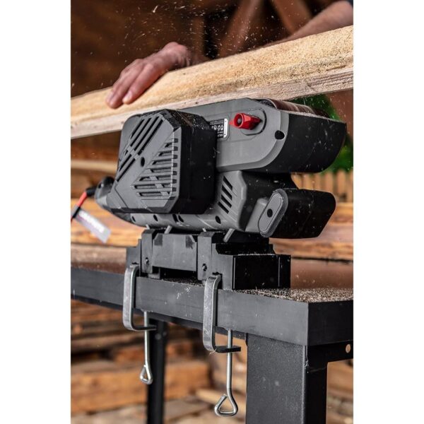 Slefuitor electric cu banda, 900 W, 533x75 mm, Graphite - imagine 10
