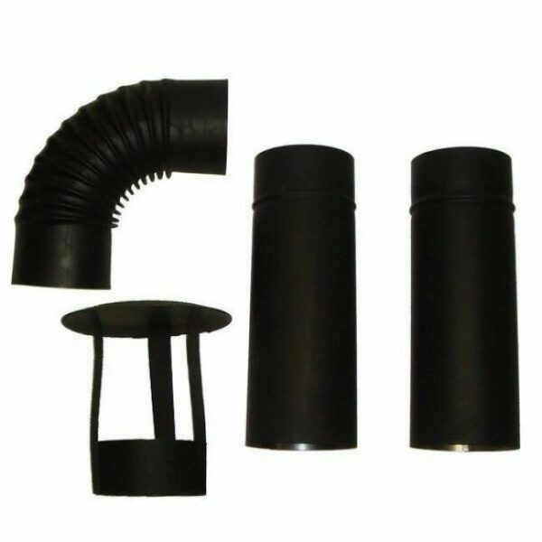 Soba, cu ceaun emailat 30 L, disc fonta 52 cm, burlan, cot, 50x67 cm - imagine 2