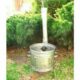 Soba pentru ceaun/tuci, inox, burlan, cot, 39x51 cm, Perfect Home - imagine 2